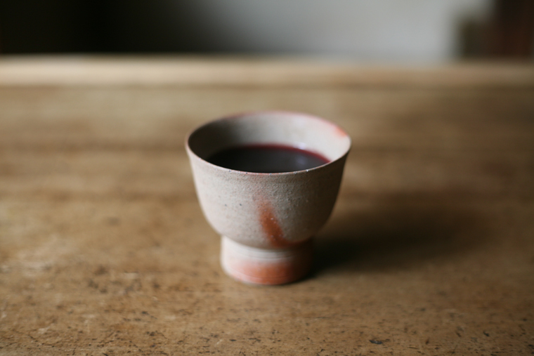 Ichiyougama Bizen ware Kodai Yunomi